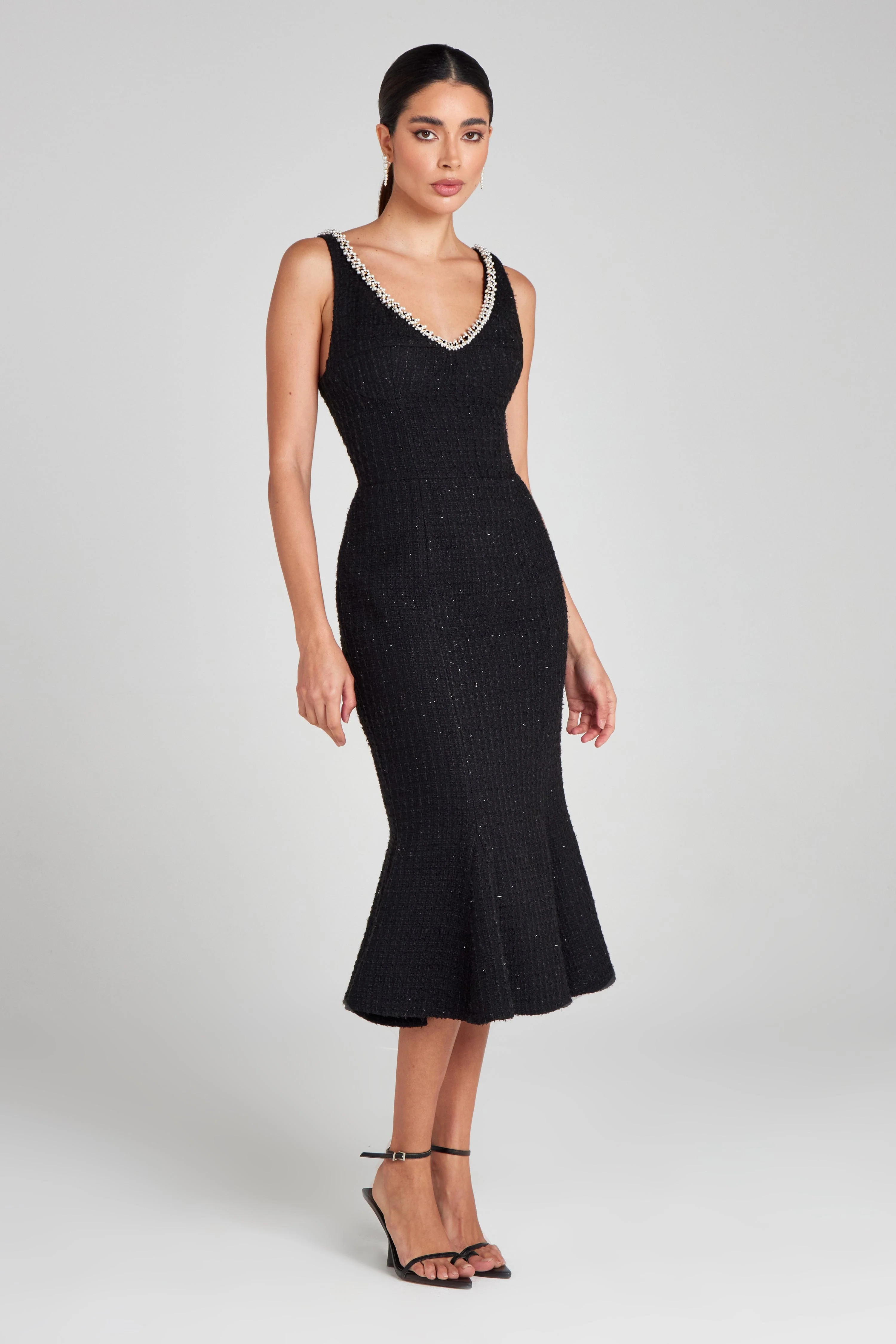 Penelope Black Dress | Nadine Merabi