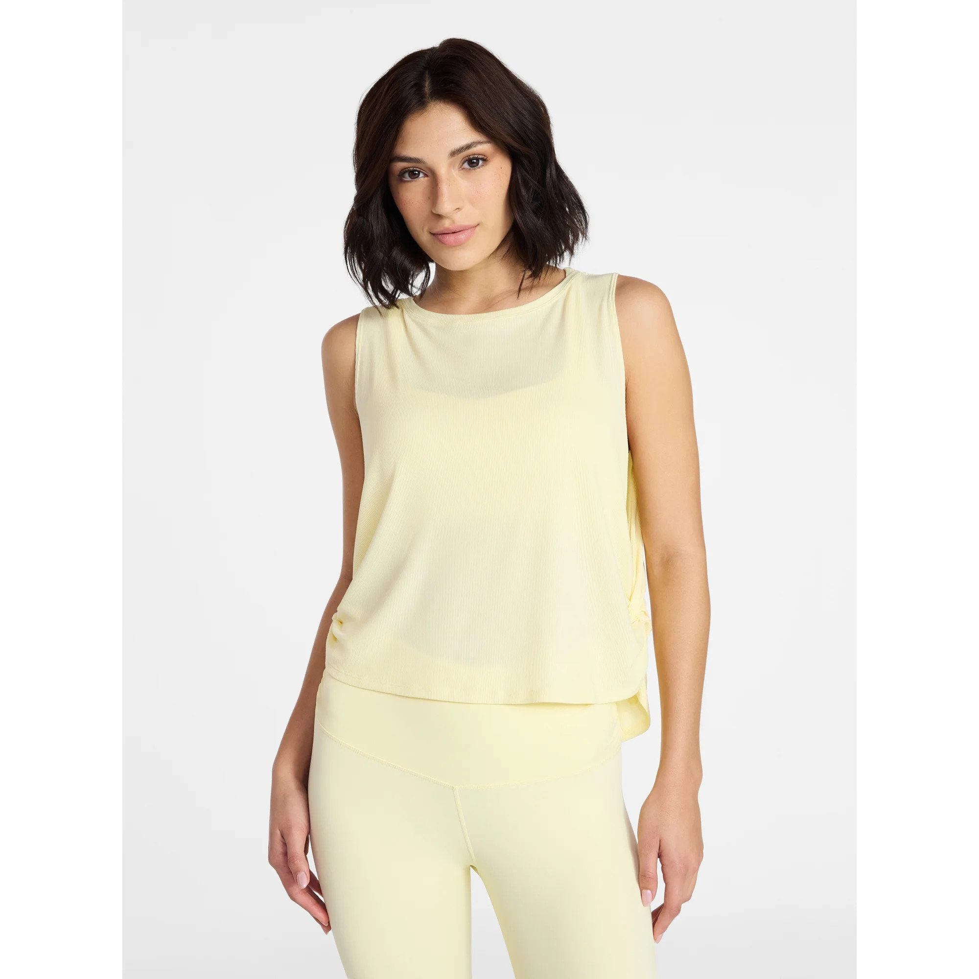 Avia Women's Side Knot Color Tank Top, Sizes XS-XXXL | Walmart (US)