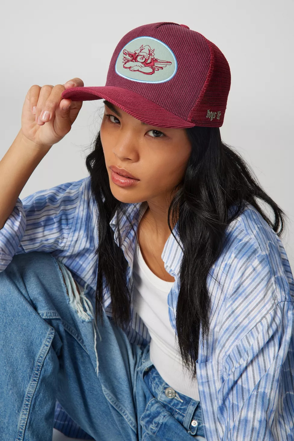 Boys Lie Corduroy Trucker Hat | Urban Outfitters (US and RoW)