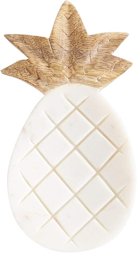 Mud Pie Spoon Rests (Pineapple), 7.5" x 4" | Amazon (US)