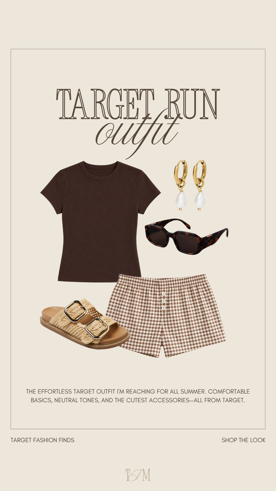 The easiest Target outfit I keep reaching for 🤎 Comfortable basics, timeless neutrals, and elevated accessories that make getting dressed feel effortless.
wedding guest dress summer, summer outfits, summer dresses, country concert outfits, concert outfits, business casual workwear, vacation outfits beach, plus size fashion, date night outfits, travel outfits 

 #LTKgrwm #LTKootd #LTKSeasonal