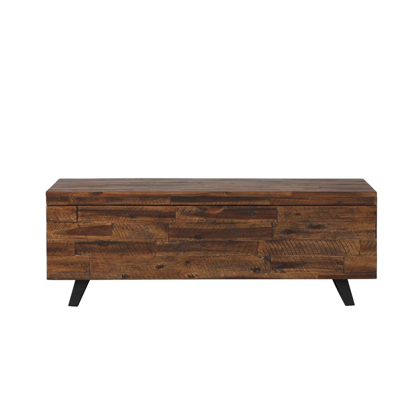 Wood Flip Top Storage Bench | Wayfair North America