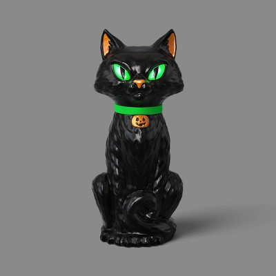 15.5" Spooky Turning Head Cat Decorative Prop - Hyde and EEK! Boutique™: Halloween | Target