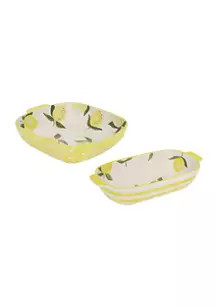 Lemon Tango 2-Piece Baking Set | Belk