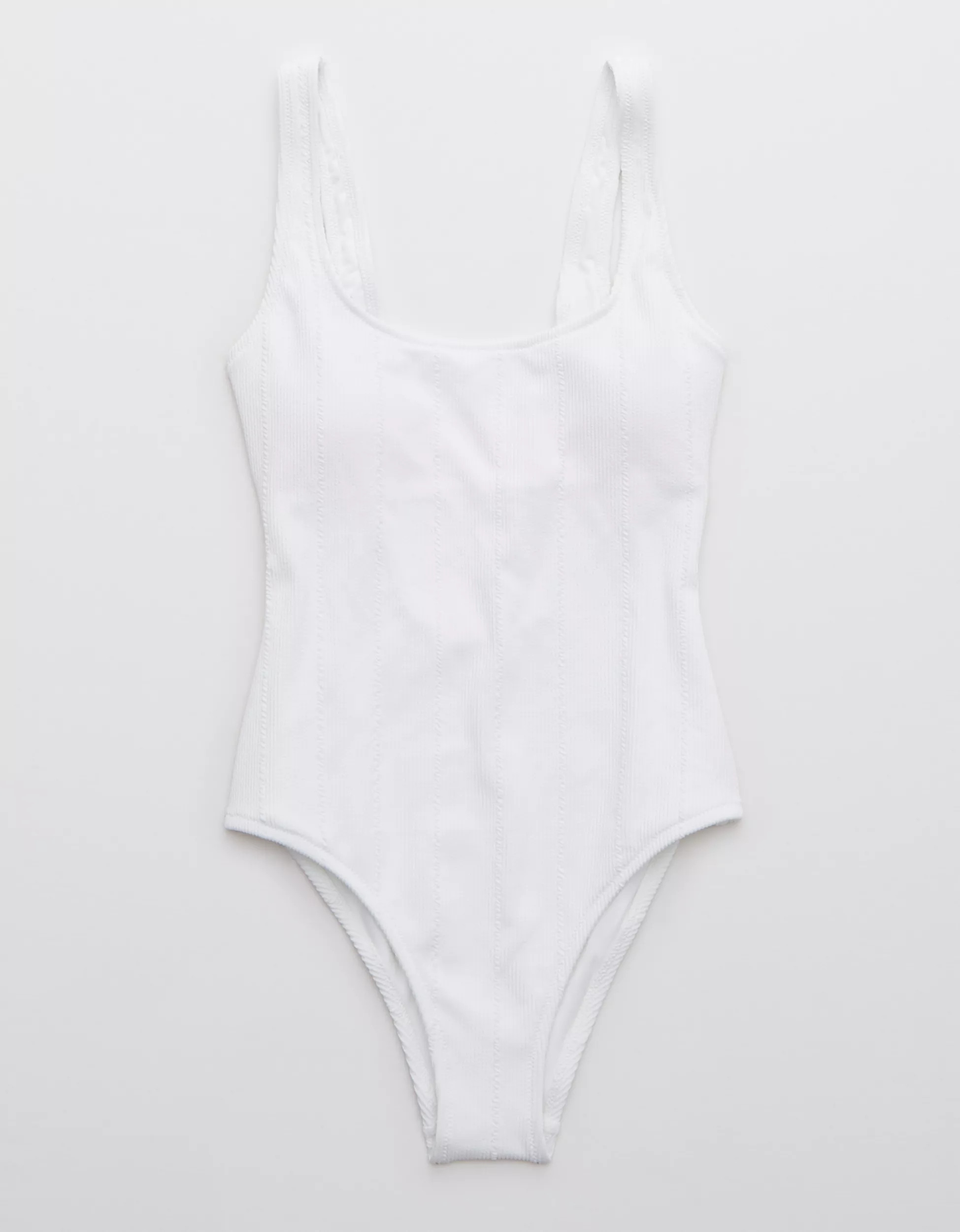 Aerie Crinkle Scoop One Piece Swimsuit | Aerie