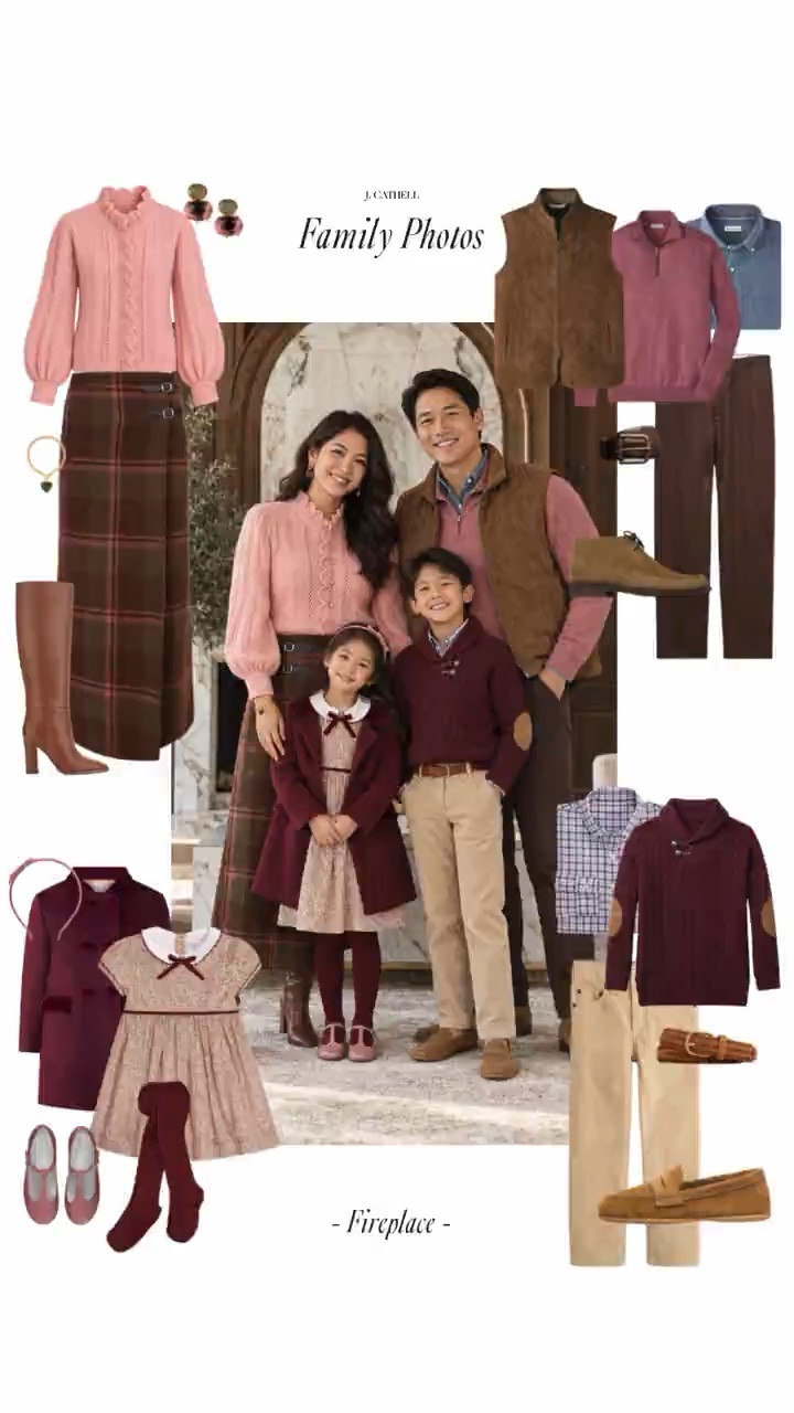 📸 A little fun fact: before J. Cathell, I spent about 15 years as a professional photographer—and one of the questions I heard every fall was, “What should we wear for family photos?”
In Picture This, I’m sharing the styling rules I used with my own clients: start with a color palette, build the family’s looks around mom, mix instead of match, and use layers and texture to make the photos feel polished and timeless.
Think coordinated—not identical—with pieces that photograph beautifully now and still feel classic years from now. Tap to shop the edit and make getting dressed for fall family photos a whole lot easier. 🤎🍂
#LTKStyle #FamilyPhotoOutfits #FallFamilyPhotos #FamilyPictureOutfits #FallStyle #FamilyStyle #PhotoOutfitIdeas #AutumnStyle #LTKFinds 

 #LTKootd #LTKSeasonal #LTKOver40