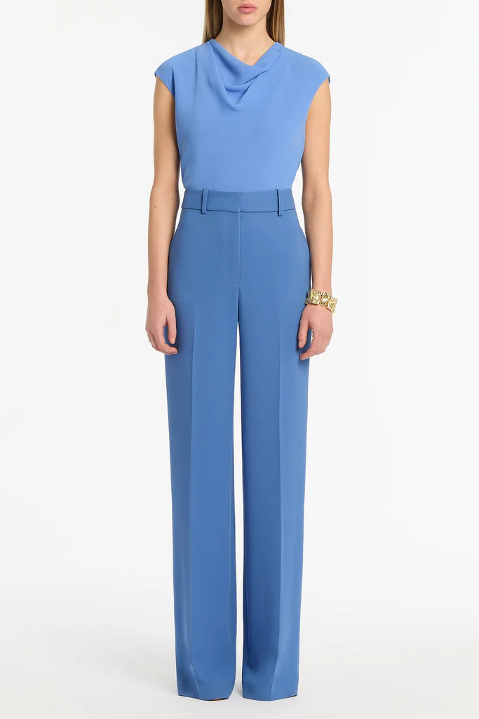 ATLAS CREPE STRAIGHT LEG PANT | Carla Zampatti