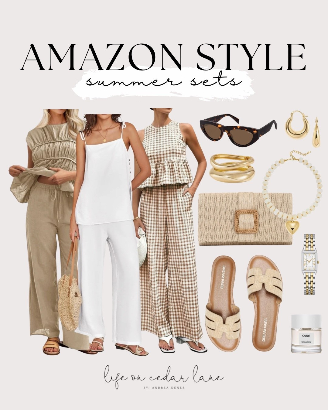 Fresh summer vibes with these Amazon sets! Perfect for a chic getaway. #summeroutfits #amazonstyle

#LTKSaleAlert #LTKOver40 #LTKmomlife