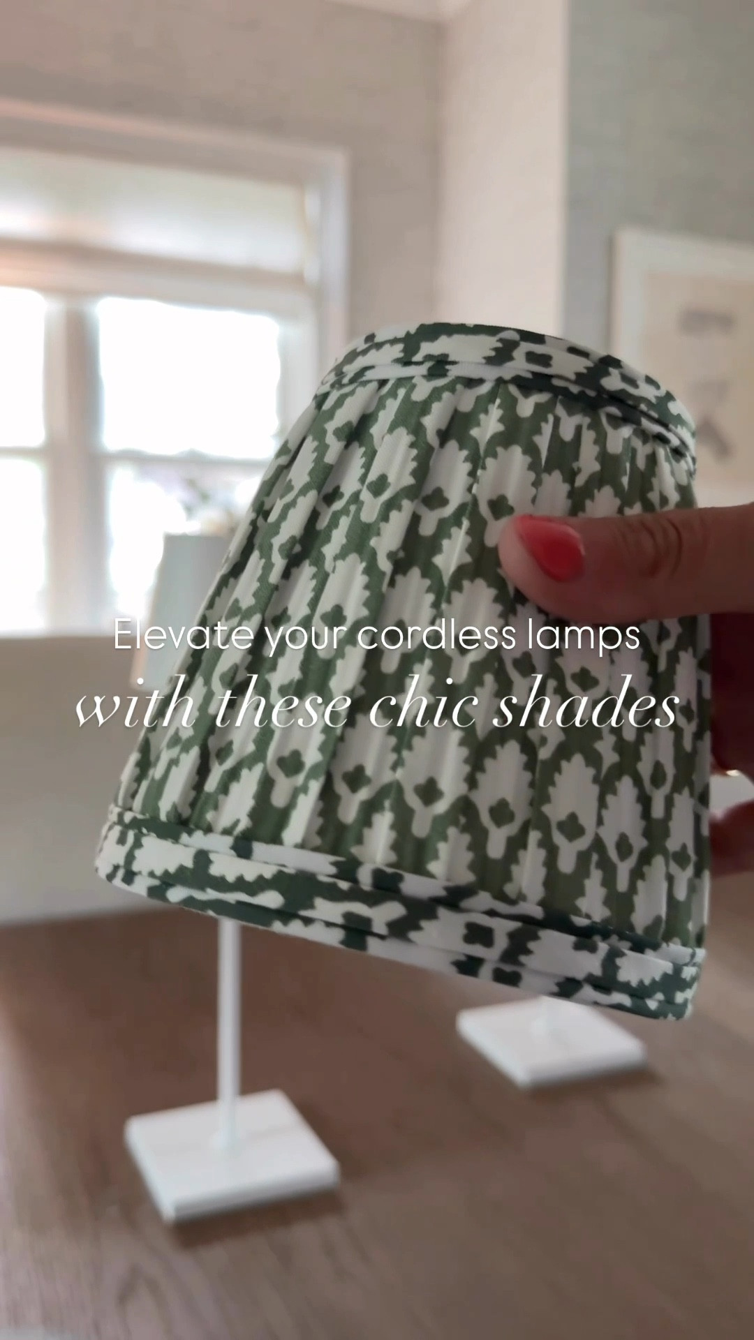 The prettiest upgrade for your cordless lamps! These lamp shade pop right on and elevate the look of your lamp. So many cute patterns styles to choose from! 

#LTKFindsUnder100 #LTKHome #LTKStyleTip