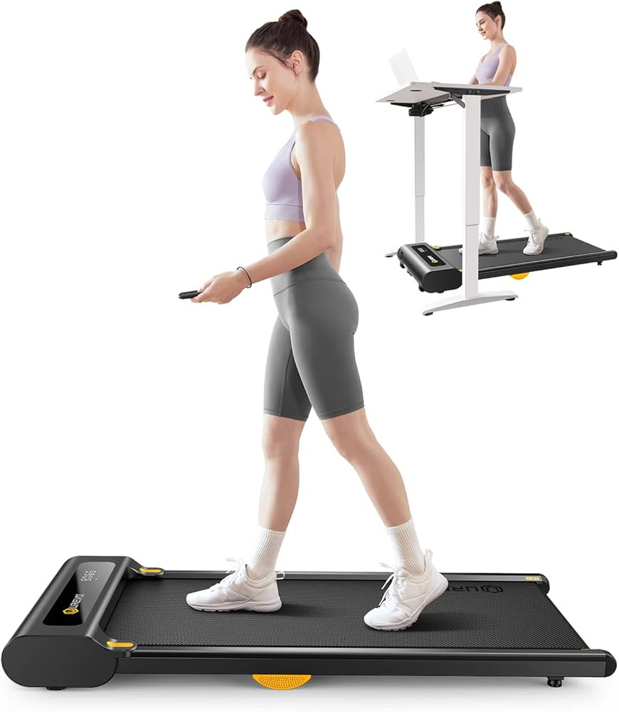 UREVO Under Desk Treadmill, Walking Pad for Home/Office, Portable Walking Treadmill 2.25HP, Walki... | Amazon (US)