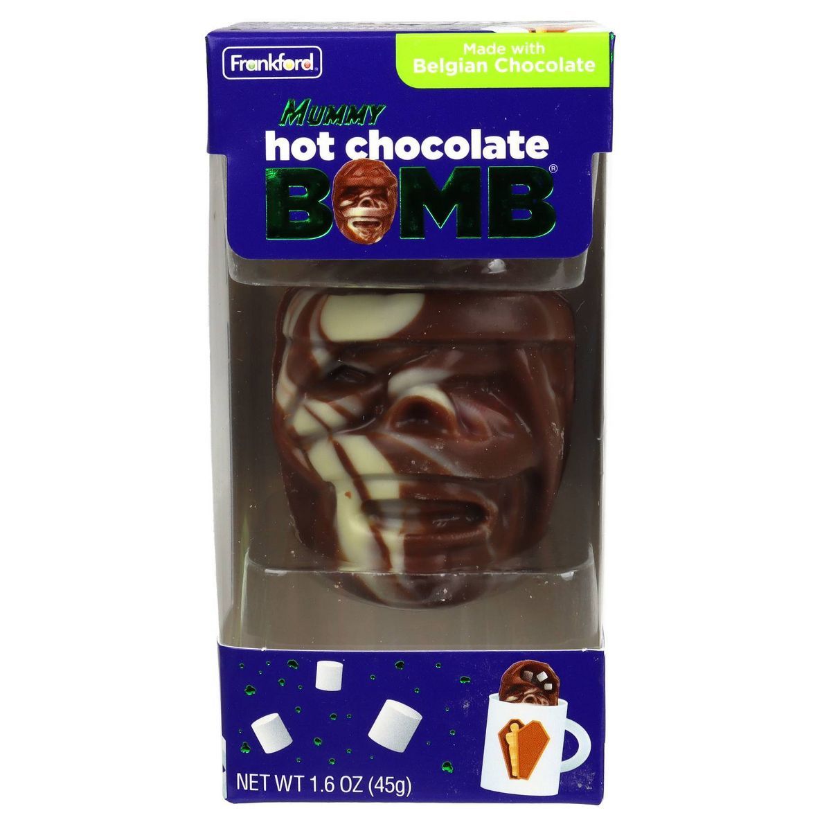 Frankford Halloween Mummy Hot Chocolate Drink Bomb - 1.6oz | Target