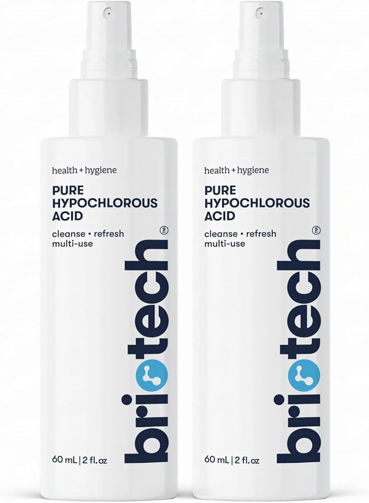 BRIOTECH Pure Hypochlorous Acid Spray and Cleanser, Original Premium HOCl Topical Solution, Multi... | Amazon (US)