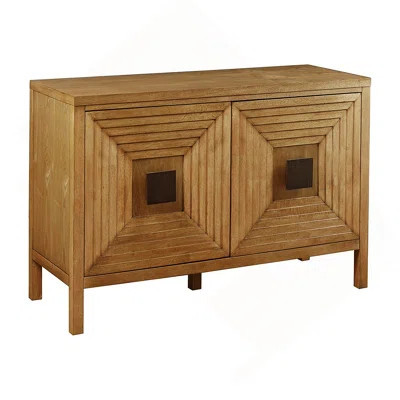 2-Door Accent Cabinet with Adjustable Shelves, Perfect for Retro-Inspired and Modern Decor, Versatile Storage Solution | Wayfair North America