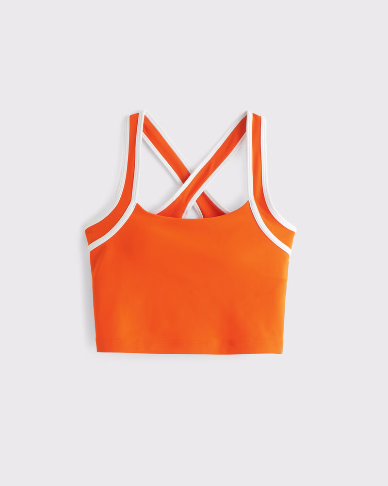 YPB sculptLUX Strappy-Back Tank | Abercrombie & Fitch (US)