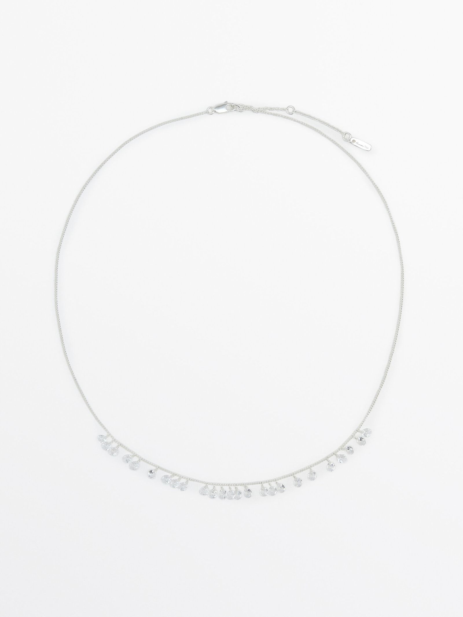 Necklace with zirconia detail | Massimo Dutti (US)
