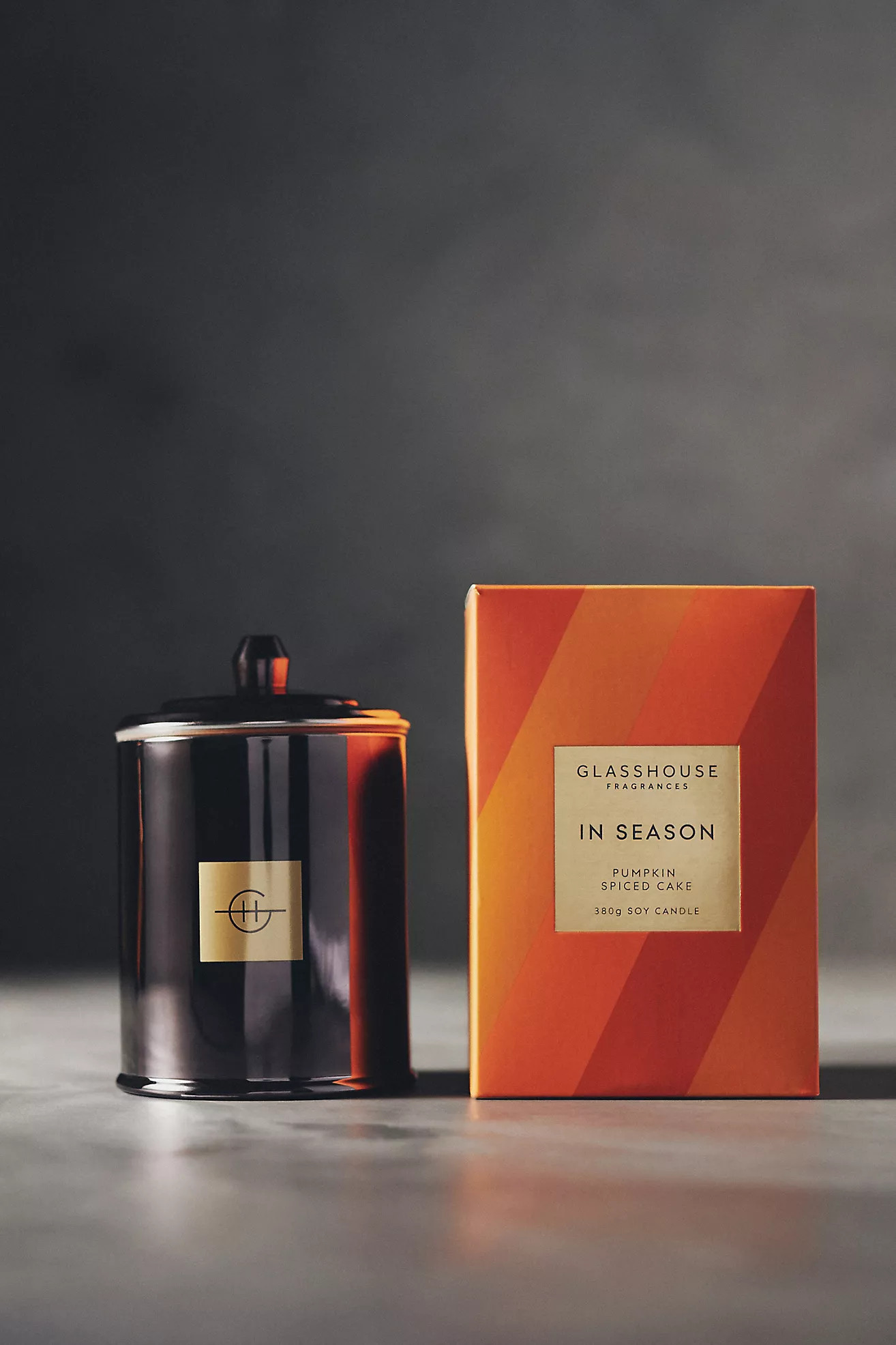 Glasshouse Pumpkin Spiced Cake Boxed Candle | Anthropologie (US)