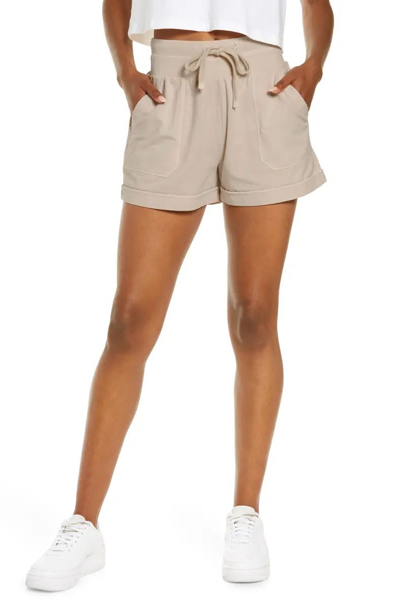 Washed Organic Cotton Shorts | Nordstrom