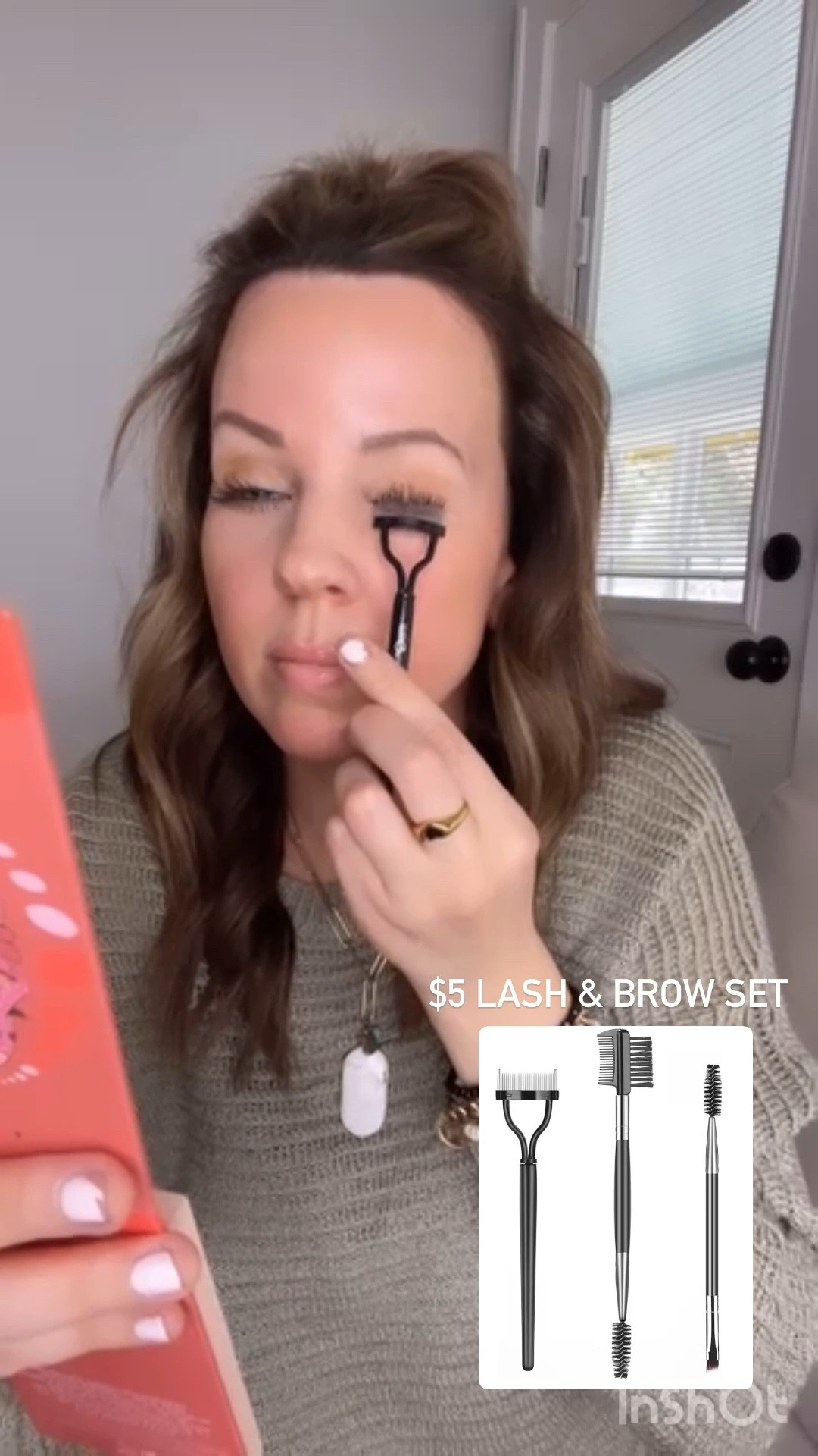 $5 lash and brow set