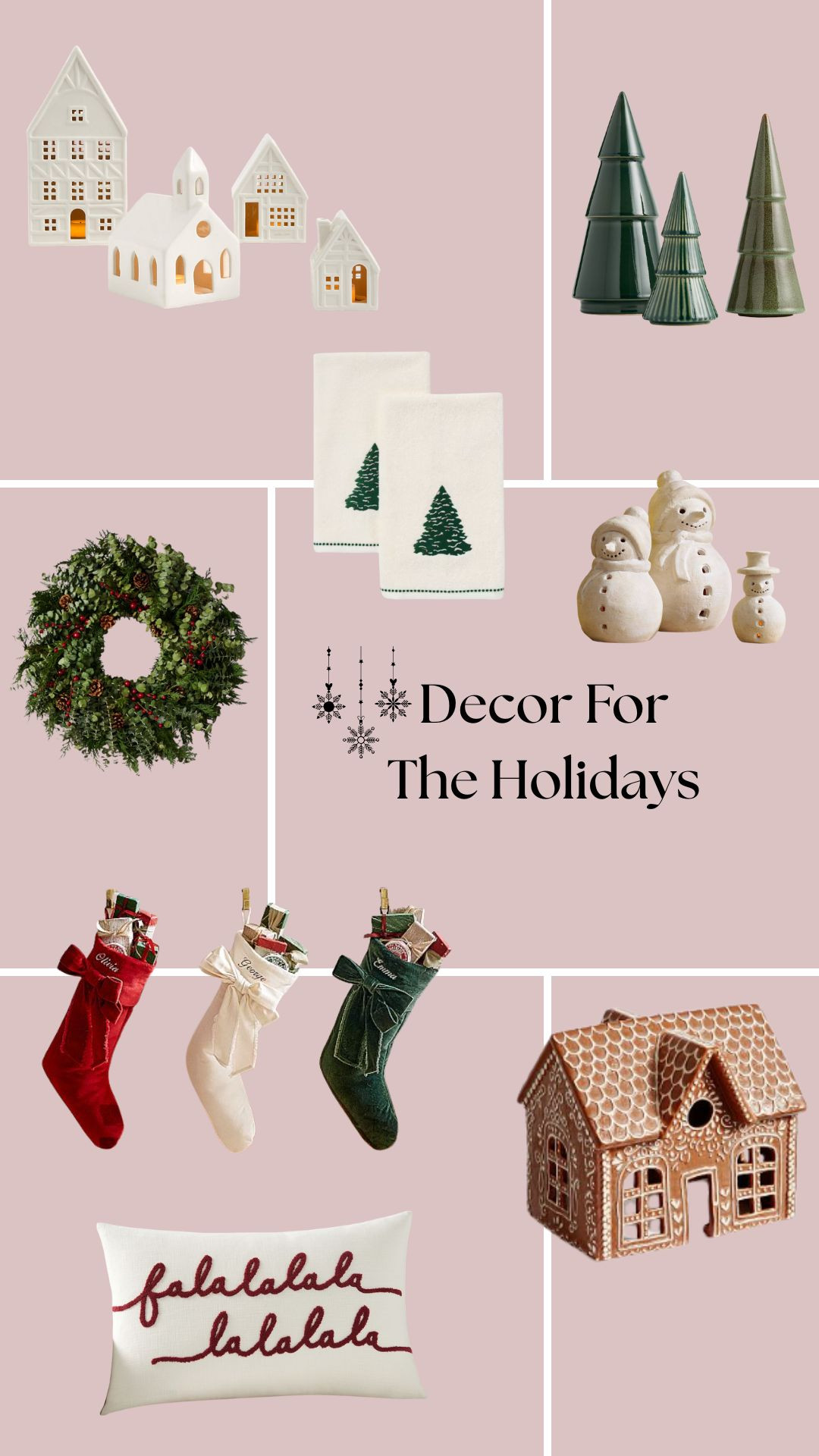 Decorating the house for the holidays really sets the tone for the whole season! The magic of the season starts in the home, here are some products I love! 

 #LTKHoliday #LTKHome #LTKFamily