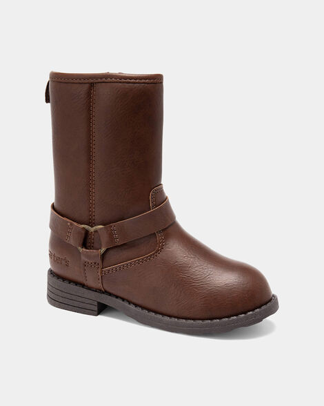 Toddler Girl Fashion Boots - Brown | Carter's Inc