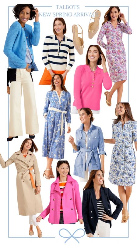 Talbots new spring arrivals! 25% off your entire purchase! Classic style, spring outfit ideas, sale alert, preppy style, mom style, spring sale, spring dresses 

#LTKsalealert #LTKSeasonal #LTKstyletip