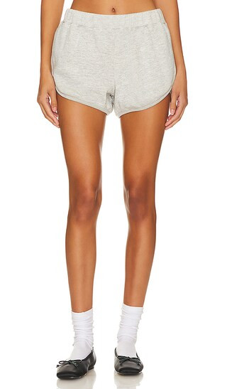 Pocket Dolphine Shorts in Heather Grey | Revolve Clothing (Global)
