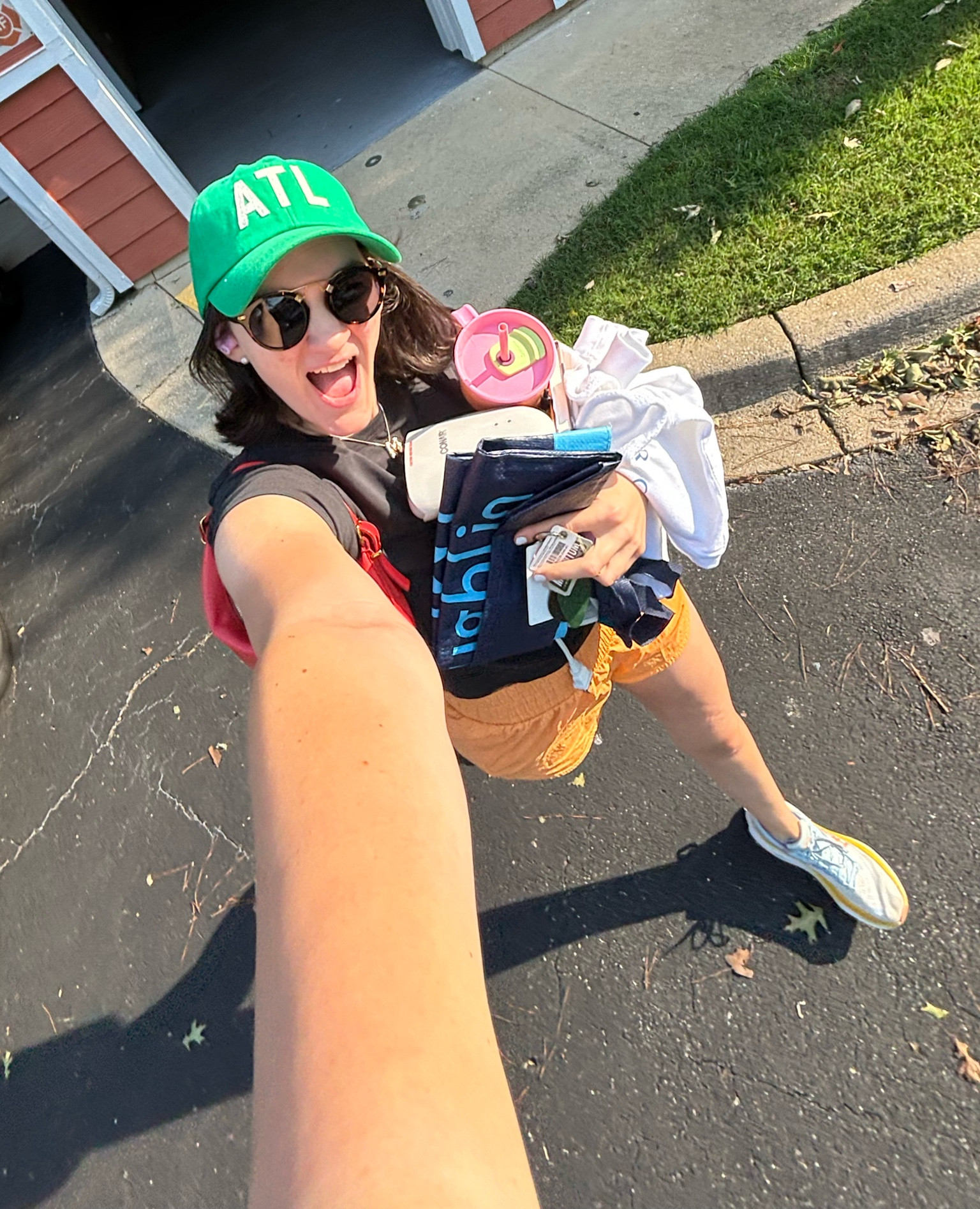 Ngl a lot going on atm!! Literally the busiest off day of moving and going everywhere. Wearing some v old target shorts and my most favorite lululemon shorts!! This hat is from The Merchant in Atlanta and obviously I have on my favorite Amazon sunnies☺️

#LTKWorkwear #LTKFitness #LTKFindsUnder50