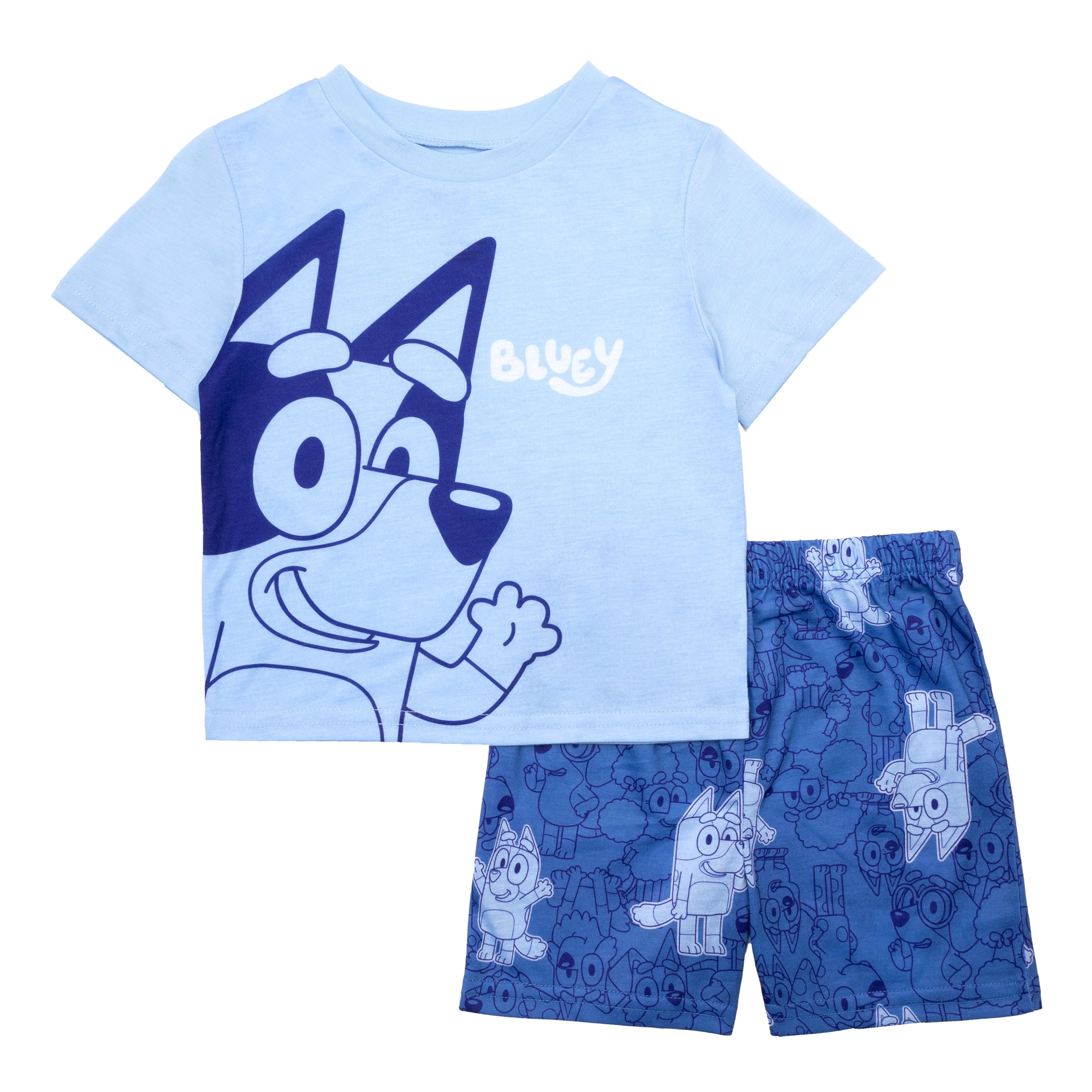 Character Toddler Top and Shorts Pajama Set, 2-Piece, Sizes 12M-5T | Walmart (US)