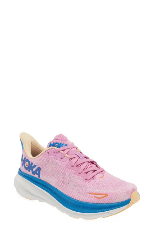 HOKA Clifton 9 Running Shoe in Cyclamen/sweet Lilac at Nordstrom, Size 7.5 | Nordstrom