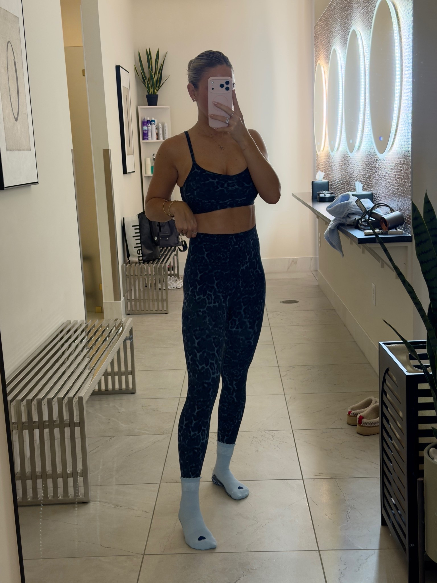 Set is old from target, but I linked a similar pair of legging ✨ wearing a s-m in socks 🤍

#LTKTall #LTKActive #LTKmomlife