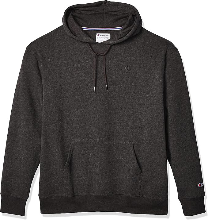 Champion Men's Powerblend Fleece Hoodie, C Logo | Amazon (US)