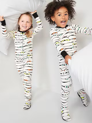 Unisex Matching Halloween Footed One-Piece Pajamas for Toddler & Baby | Old Navy (US)