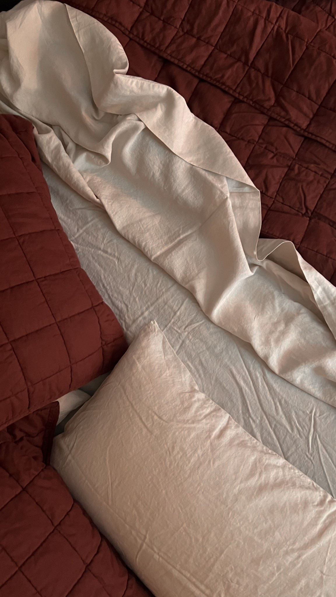 Quince Bedding | European linen sheets and quilt set, sand, brown, neutral, earth tone, aesthetic, cozy, queen bed + OEKO-TEX certified - organic fabric tested for over 350 toxic chemicals, affordable luxury, lifestyle, family

#LTKSeasonal #LTKHome #LTKFamily