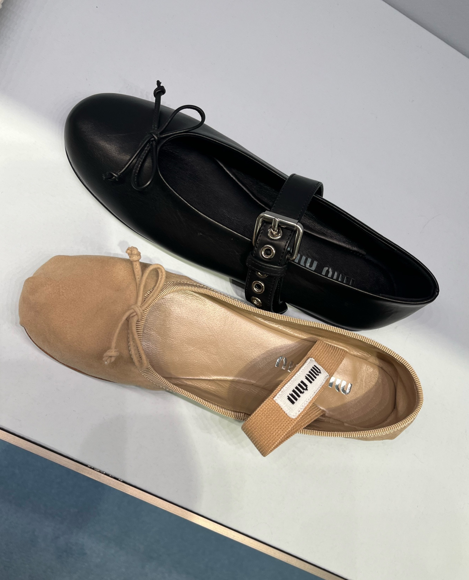 Miu miu ballet flats 

#LTKGiftGuide #LTKshoecrush #LTKSeasonal