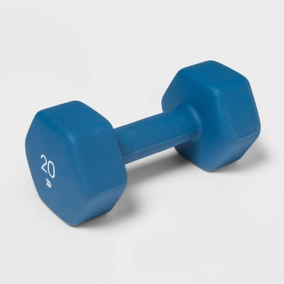 Neoprene Dumbbell 20lbs Blue - All In Motion™ | Target