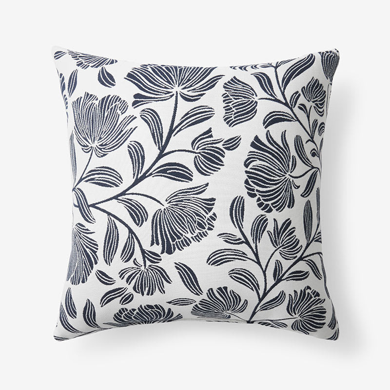 Indoor/Outdoor Toss Pillow - Maytime Midnight Navy, 20 in. Square | The Company Store