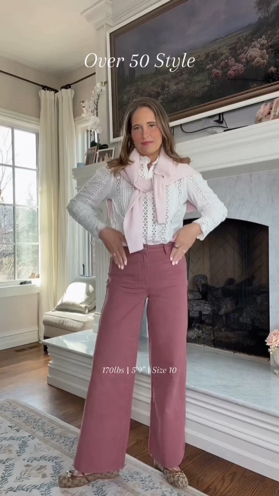 Showing how I style one of my favorite pairs of pants. I’m wearing a size 30, and they fit just right. It’s an easy outfit for a fun spring or summer day! s

#LTKSeasonal #LTKOver40 #LTKMidsize