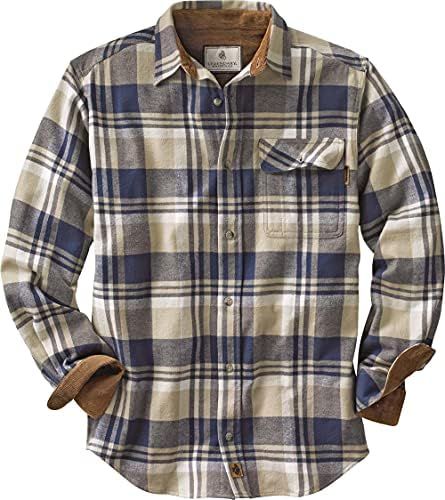 Amazon.com: Legendary Whitetails Men's Standard Buck Camp Flannel Shirt, Shale Plaid, Medium : Cl... | Amazon (US)