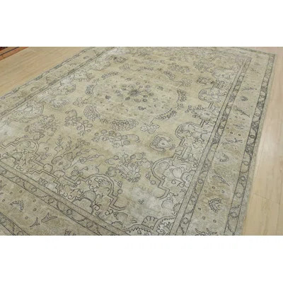 Mohsan One-of-a-Kind 9'7'' X 13'1'' 1970s Wool Area Rug Beige | Wayfair North America