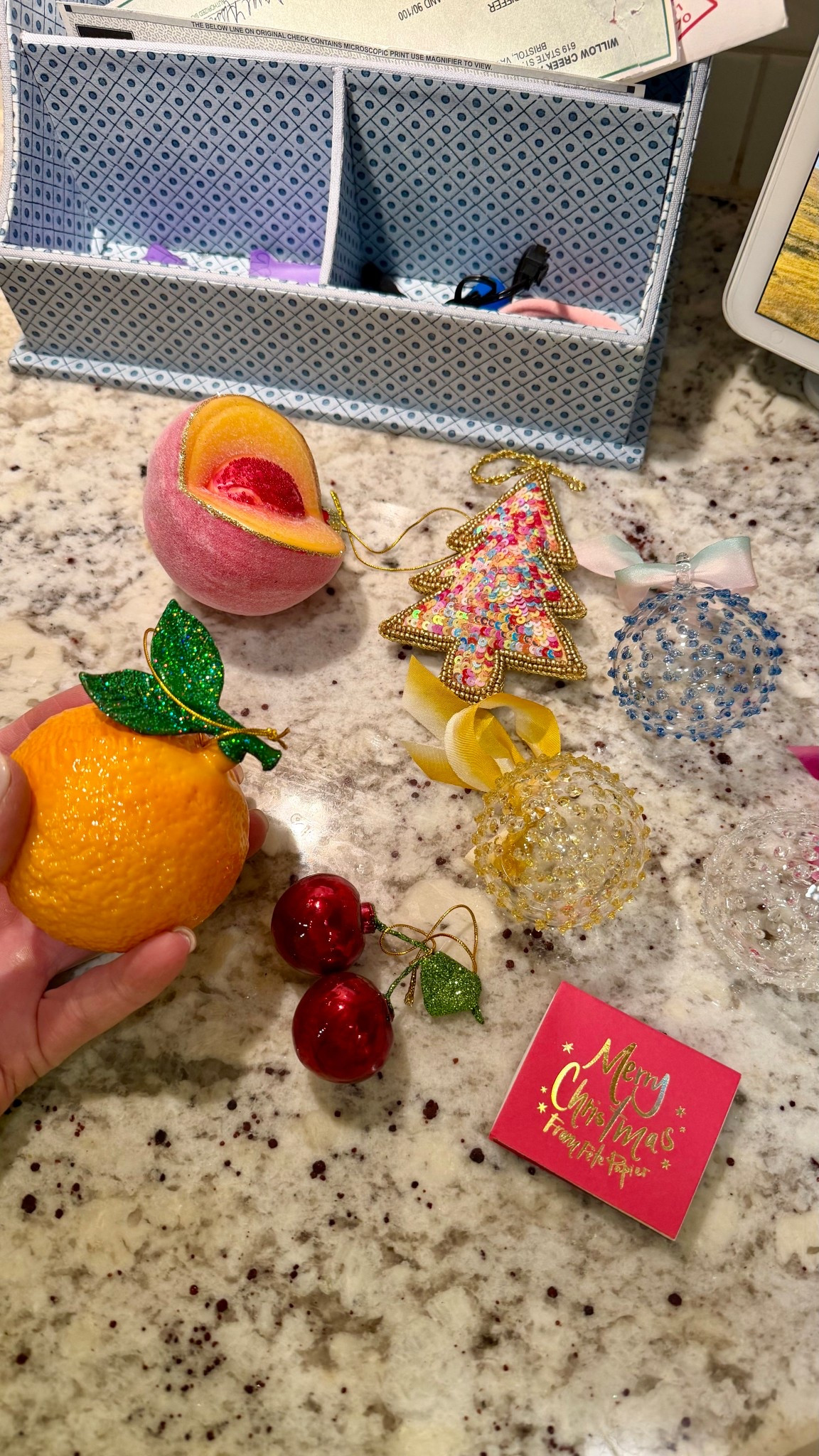 Colorful Christmas ornaments 

#LTKHoliday