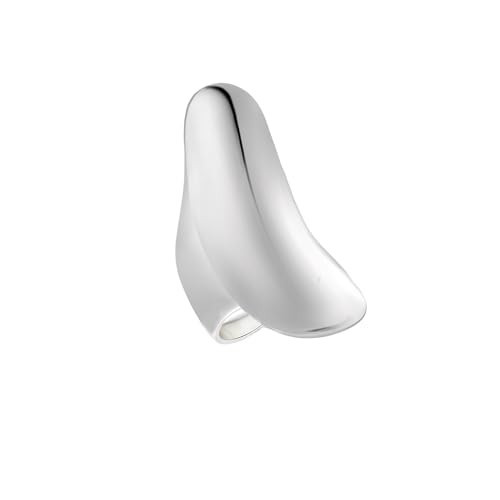 Savlano 925 Sterling Silver Long Finger Statement Ring for Women. Comes in 5-10 Sizes - Made in Italy | Amazon (US)