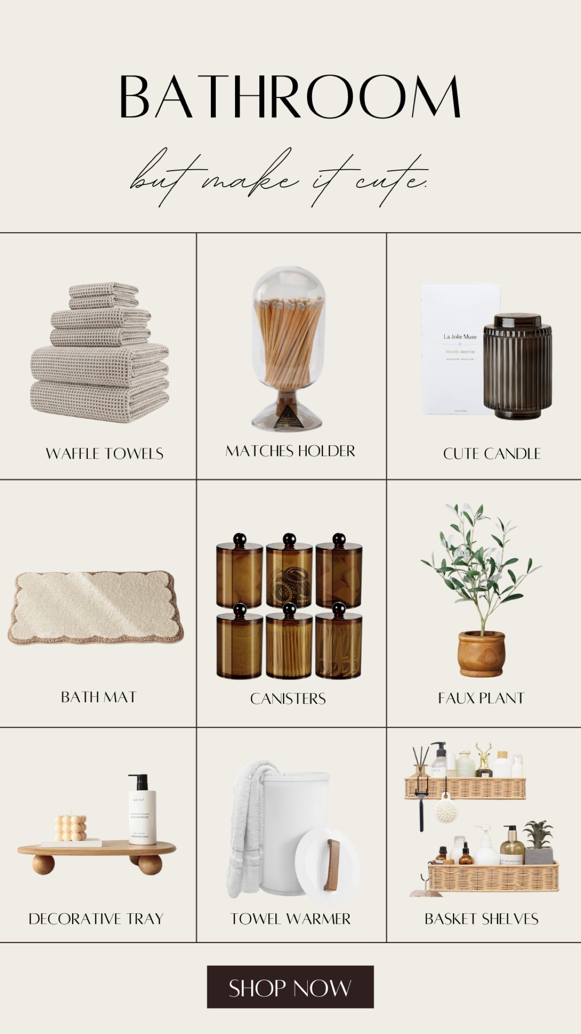 Found the perfect budget-friendly items to give my bathroom an on-trend update—super cute and affordable! 🛁✨ #BathroomGoals #HomeDecorFinds #BudgetFriendlyHome #BathroomRemodel #CuteHomeDecor #HomeUpdate #StylishBathroom #AffordableStyle #DecorInspo #HomeMakeover #TrendyBathroom #InteriorGoals #ChicDecor #BudgetFriendlyFinds #BathroomInspo #ModernHomeDecor #HomeDecorStyle #SmallSpaceStyle #CuteHomeFinds #DecorForLess #RenovationOnABudget

#LTKHome #LTKFindsUnder50 #LTKMostLoved