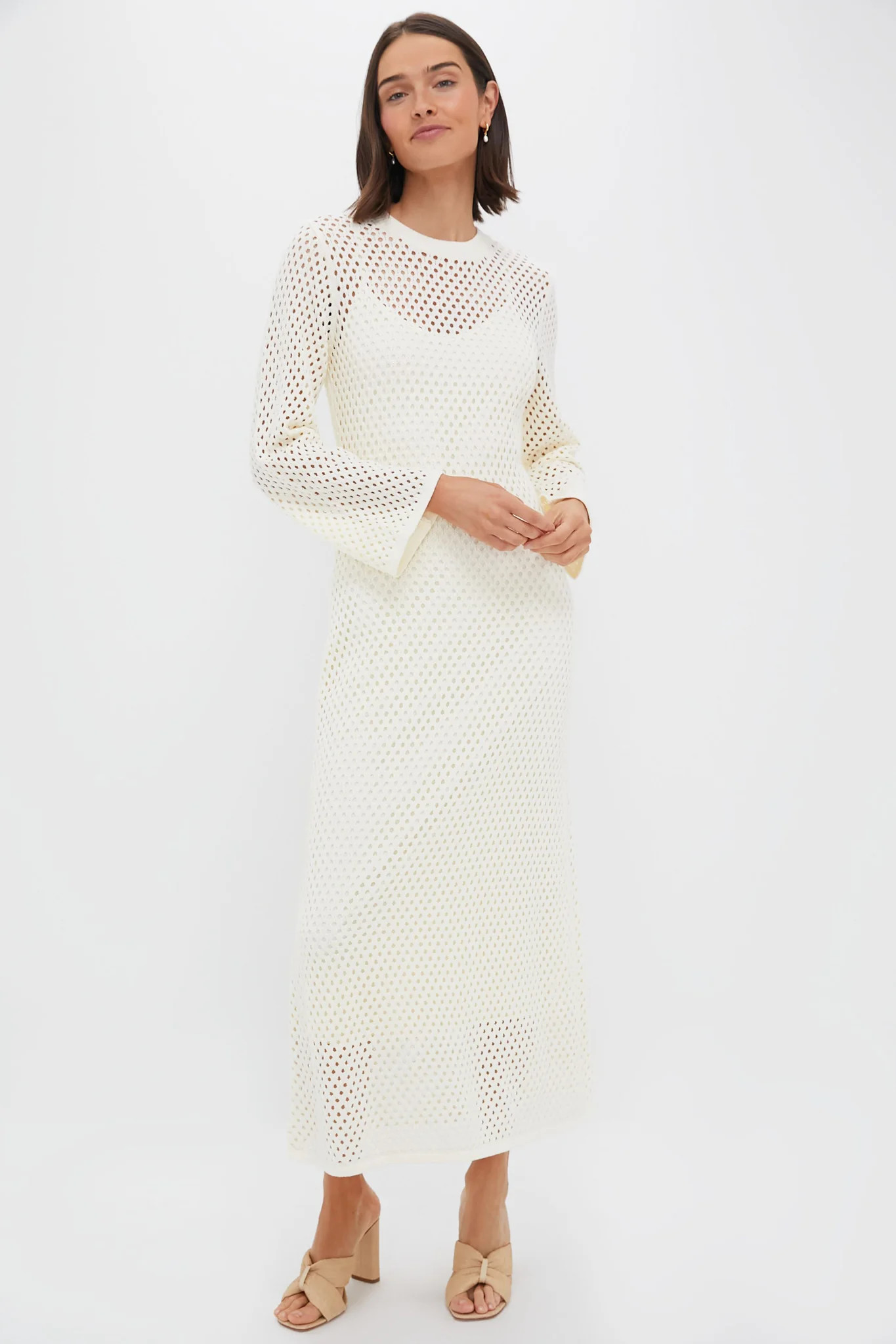 Cream Knit Amanyara Maxi Dress | Tuckernuck (US)
