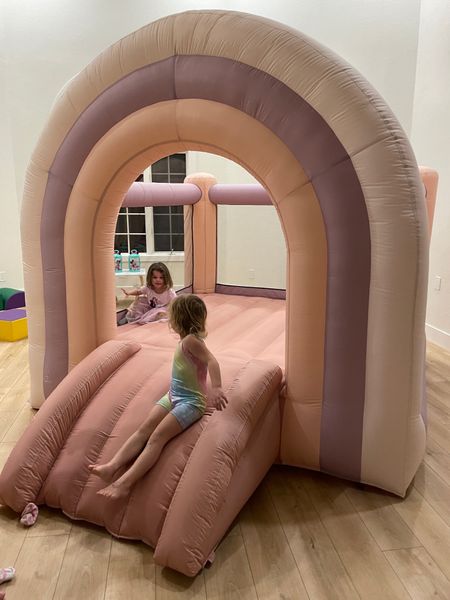 BEST indoor bounce house kids Christmas or birthday present or just for FUN! Pink smol bounce house #bouncehouse #giftguide 

#LTKfamily #LTKHoliday #LTKkids
