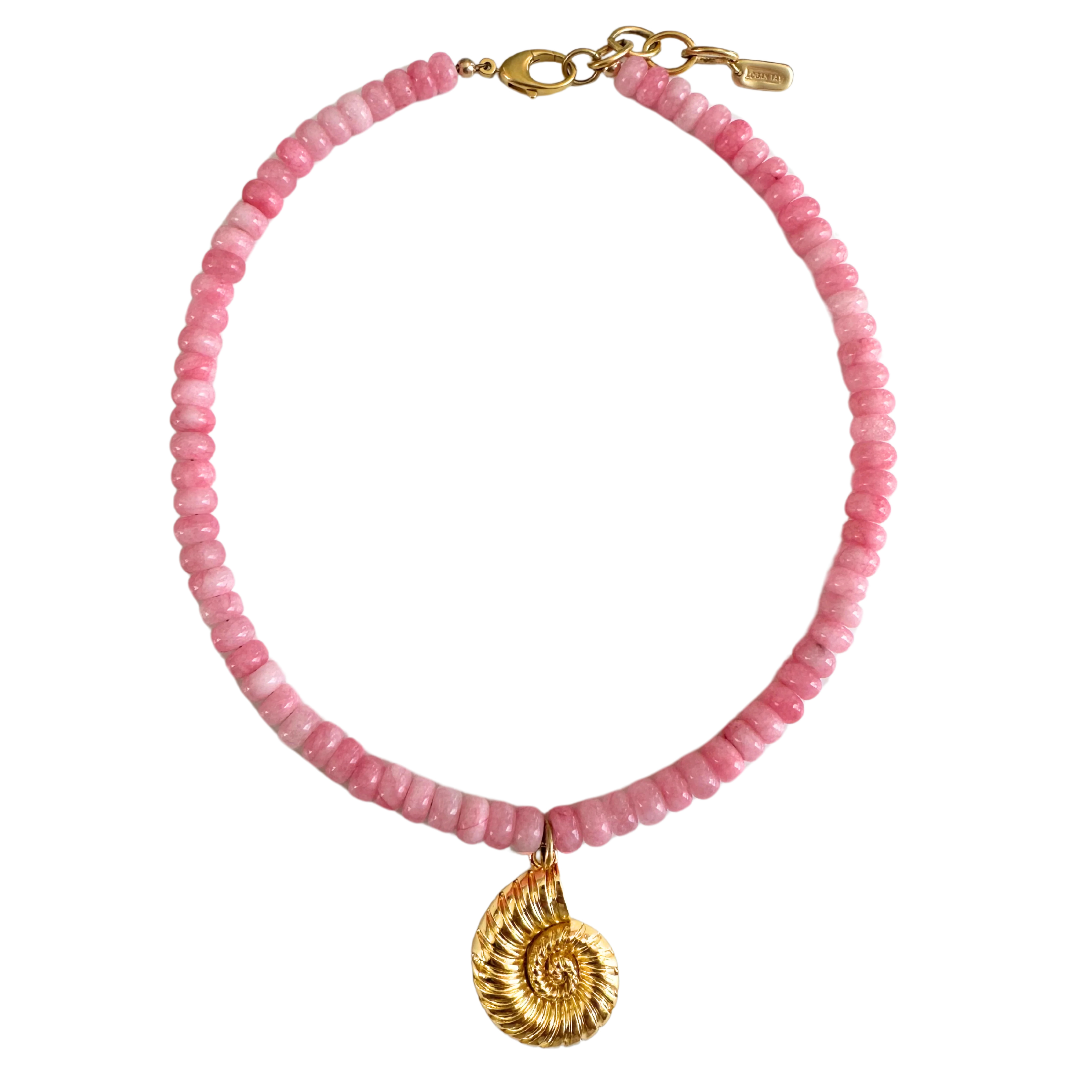 Nautilus Shell Beaded Necklace | Logan Tay
