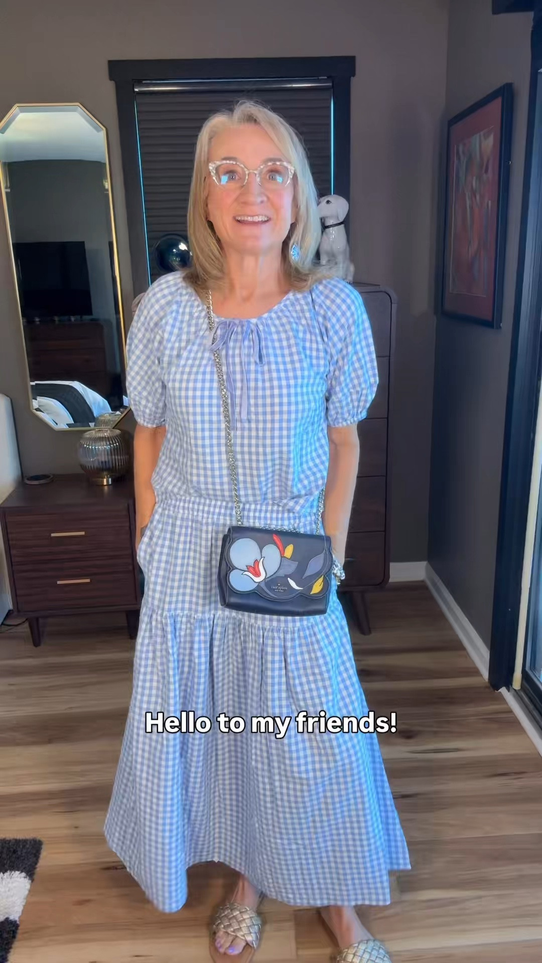 Today's OOTD is a spectacular outfit as a set but can also be worn separately with other items. It has great arm and leg coverage, but is still cool for the summer.
Comment “SHOP” and I’ll send the links  
Hi, I’m Lisa 👋 I share about affordable fashion 👗 for women 50+ and my weight loss journey. I’m 5'6", 135 pounds, and wear a size 4/6 (S) for reference. @bankeng.amazon #affordablefashion  #ootdinspo #fashionover50 #summerset #gingham

#LTKootd #LTKOver40