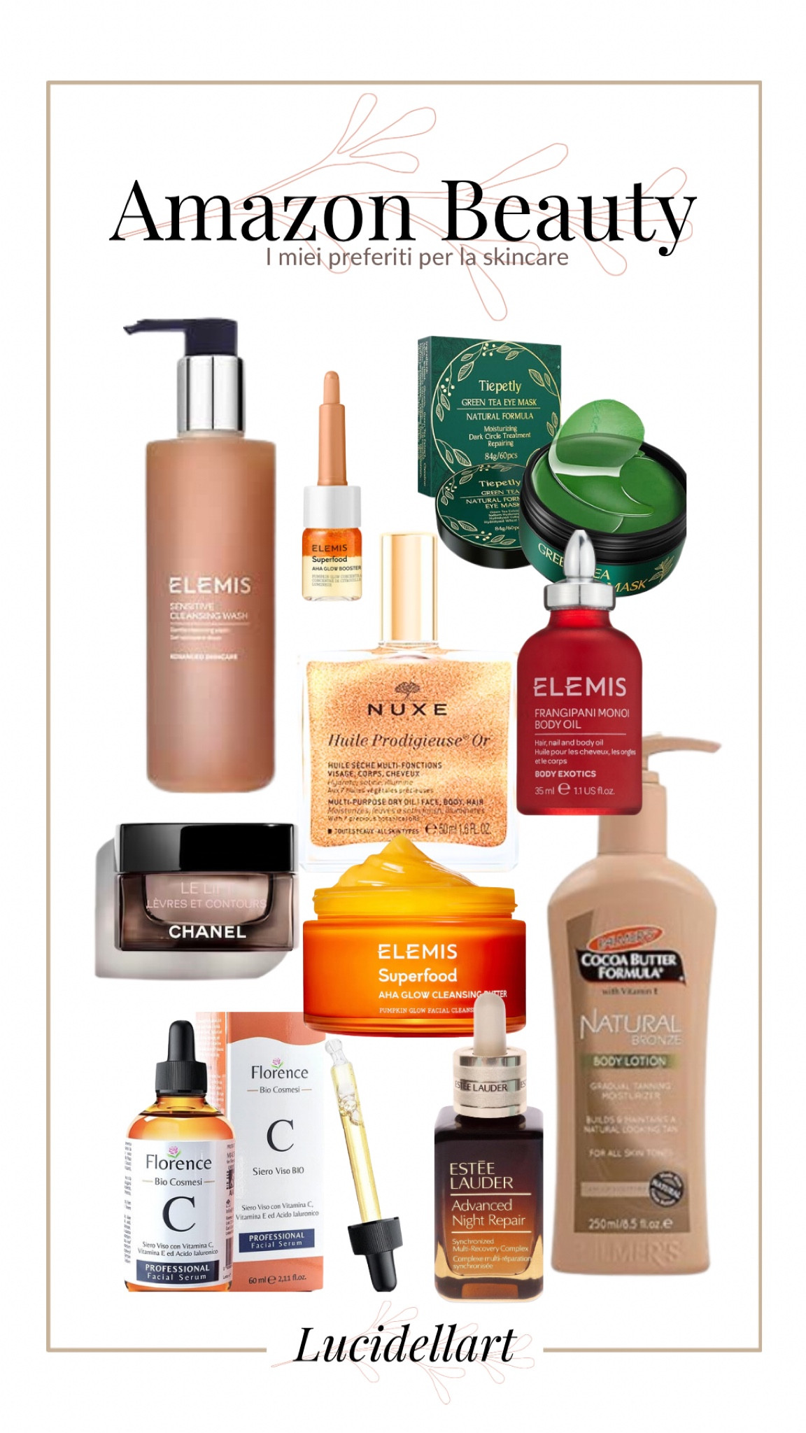 Amazon Beauty Essentials per la mia skincare quotidiana tutti i miei prodotti di bellezza preferiti Amazon 

#LTKitalia #LTKsummer #LTKbeauty