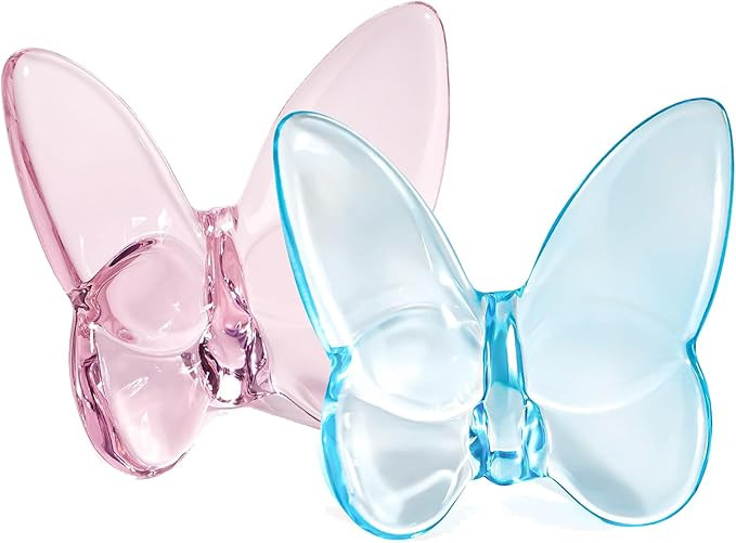 Amazon.com: Crystal Butterfly Figurines,Flying Butterfly Figurine Decor Crystal Cut Glass Butterf... | Amazon (US)