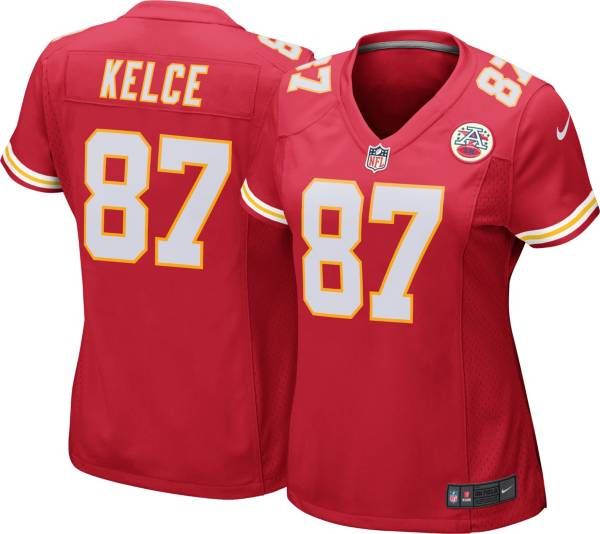 Nike Women's Kansas City Chiefs Travis Kelce #87 Red Game Jersey | Dick's Sporting Goods | Dick's Sporting Goods