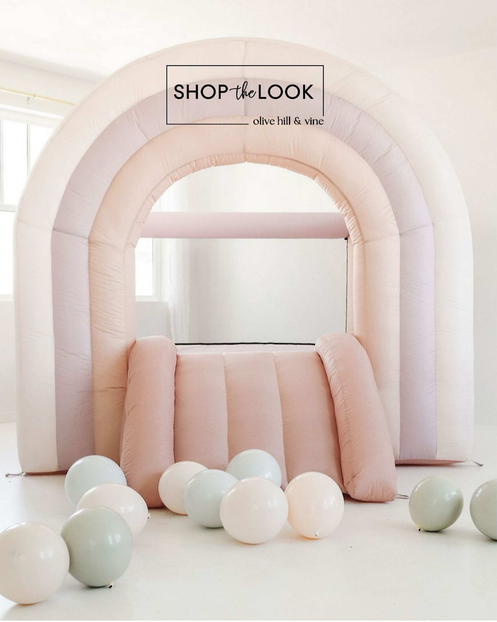 Our latest find: a playful, bouncy house! Pale pink (blue or white options as well), perfect for spring vibes. Versatile for indoor/outdoor use, promises hours of fun! Bonus: includes a convenient storage bag. Let's make your space pop with excitement!

#LTKfamily #LTKhome #LTKkids